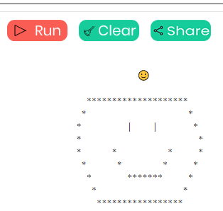 pattern with smiley