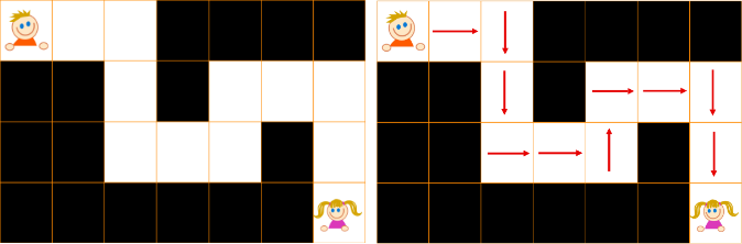 offline coding maze activity