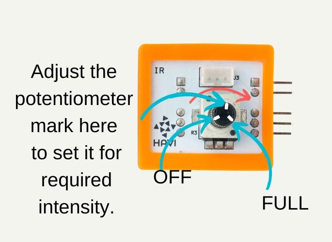 Set potentiometer range