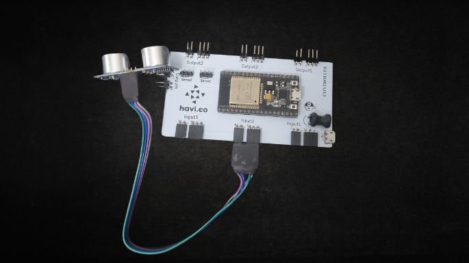 havi controller with ultrasonic sensor