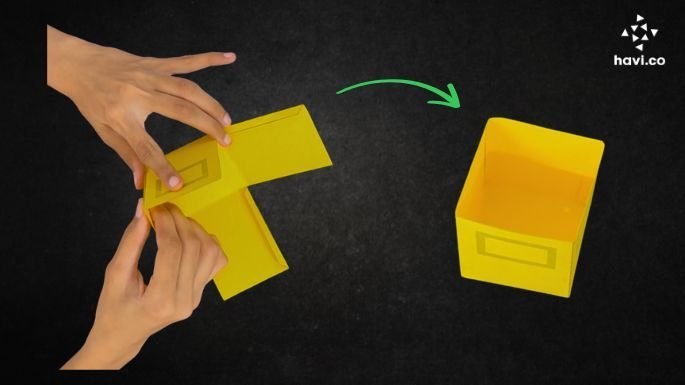 diy train template box